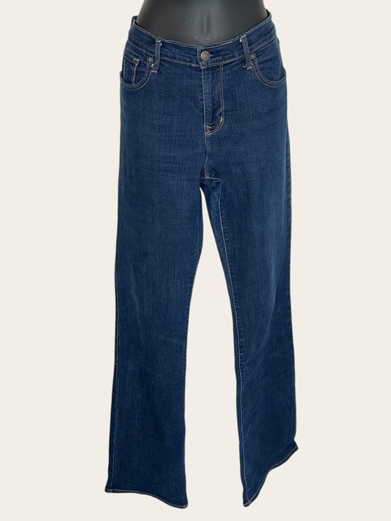 🌻 Old Navy Mid-Rise Curvy Straight-Leg Jeans #667 - Picture 2 of 12